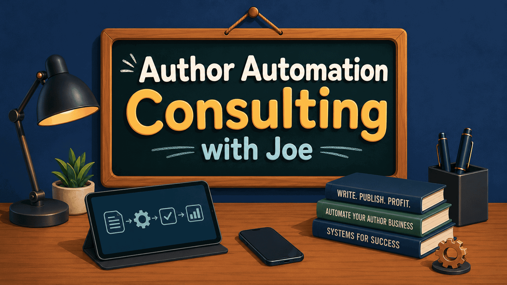 Author Automation Consulting with Joe